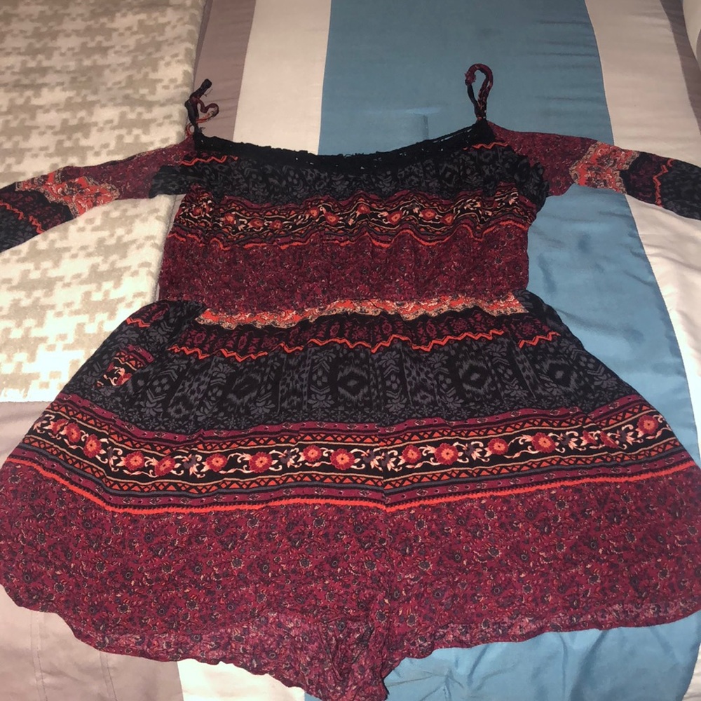 Shorts romper (off the shoulder)